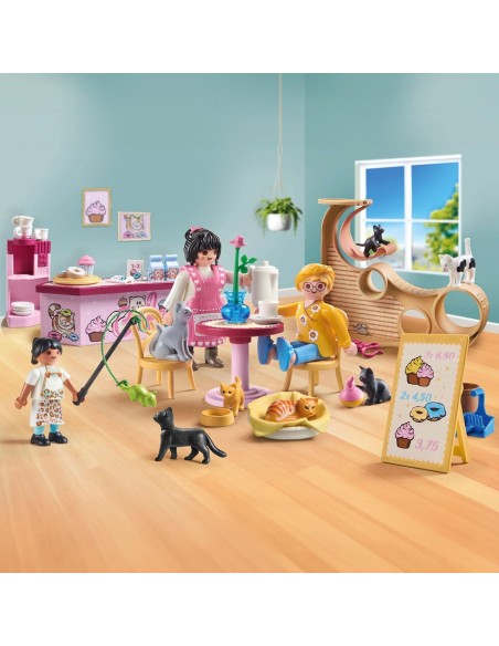 Cafetería para gatos 71744 PLAYMOBIL