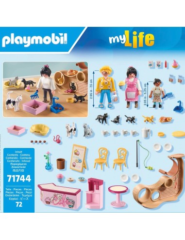 Cafetería para gatos 71744 PLAYMOBIL