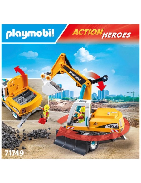 Excavadora grande 71749 PLAYMOBIL