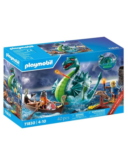 Vikingos con monstruo marino 71830 PLAYMOBIL
