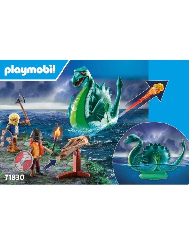 Vikingos con monstruo marino 71830 PLAYMOBIL