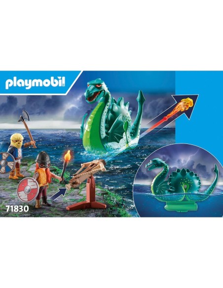 Vikingos con monstruo marino 71830 PLAYMOBIL