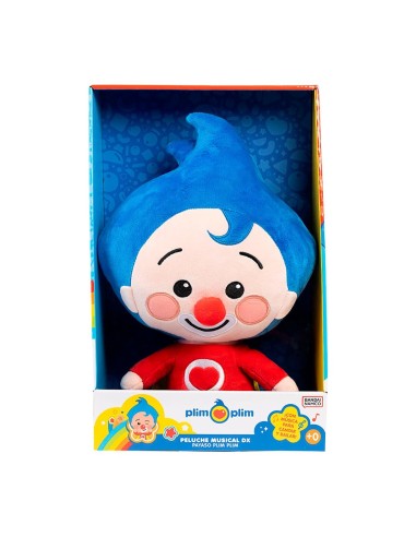 Peluche musical Payaso Plim Plim PL85005 BANDAI