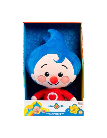 Peluche musical Payaso Plim Plim PL85005 BANDAI