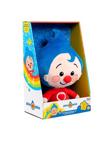 Peluche musical Payaso Plim Plim PL85005 BANDAI