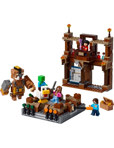 El Ring del Combate de la Mansión del Bosque 21272 MINECRAFT LEGO