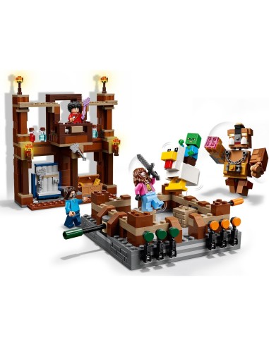 El Ring del Combate de la Mansión del Bosque 21272 MINECRAFT LEGO