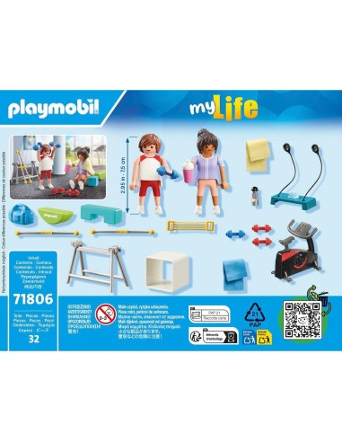 Entrenamiento Fitness 71806 PLAYMOBIL