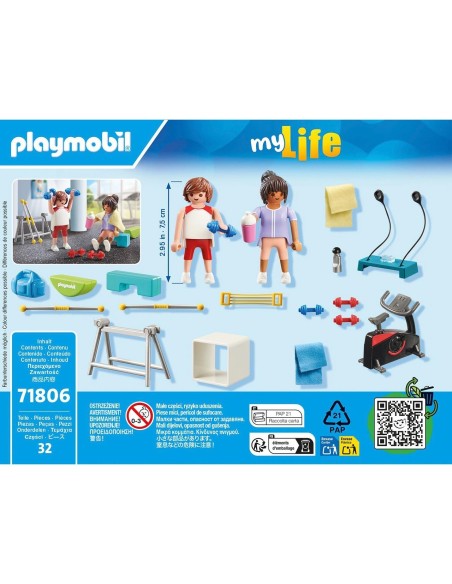 Entrenamiento Fitness 71806 PLAYMOBIL