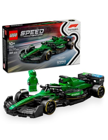 Coche de carreras Aston Martin Aramco AMR24 F1 77245 LEGO