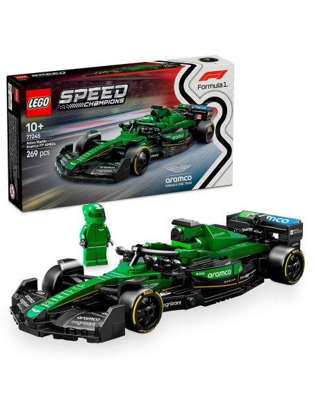 Coche de carreras Aston Martin Aramco AMR24 F1 77245 LEGO