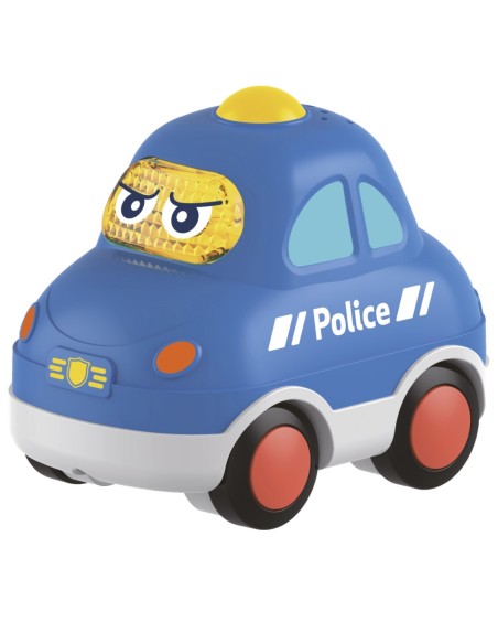 coche policia prescolar luces y sonidos tachan 746T00930 TACHAN