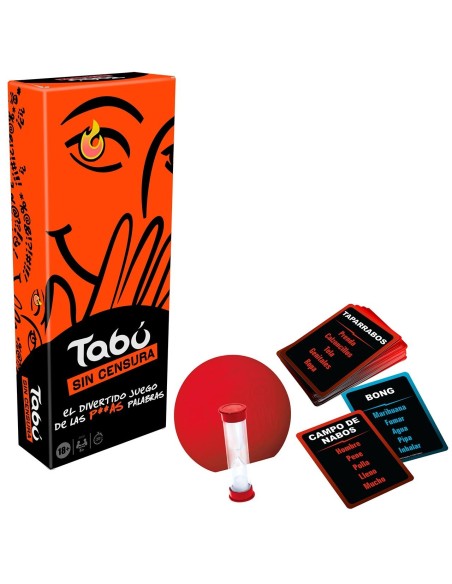 Juego Tabú Sin Censura G0432 HASBRO