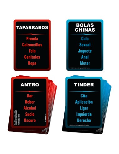 Juego Tabú Sin Censura G0432 HASBRO