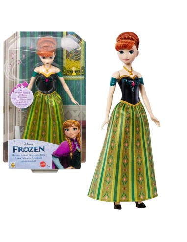 Muñeca Anna musical solo sonidos HMG47 FROZEN MATTEL