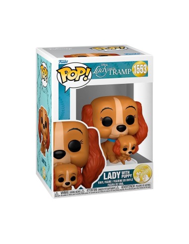 Funko Pop! Dama con Cachorro -Dama y el Vagabundo- 83568 DISNEY CLASSIC FUNKO