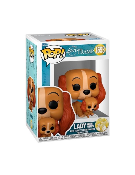 Funko Pop! Dama con Cachorro -Dama y el Vagabundo- 83568 DISNEY CLASSIC FUNKO