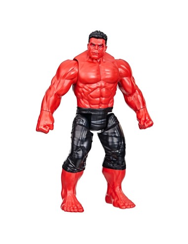 Figura Deluxe Hulk Rojo Titan Hero F9299 AVENGERS HASBRO