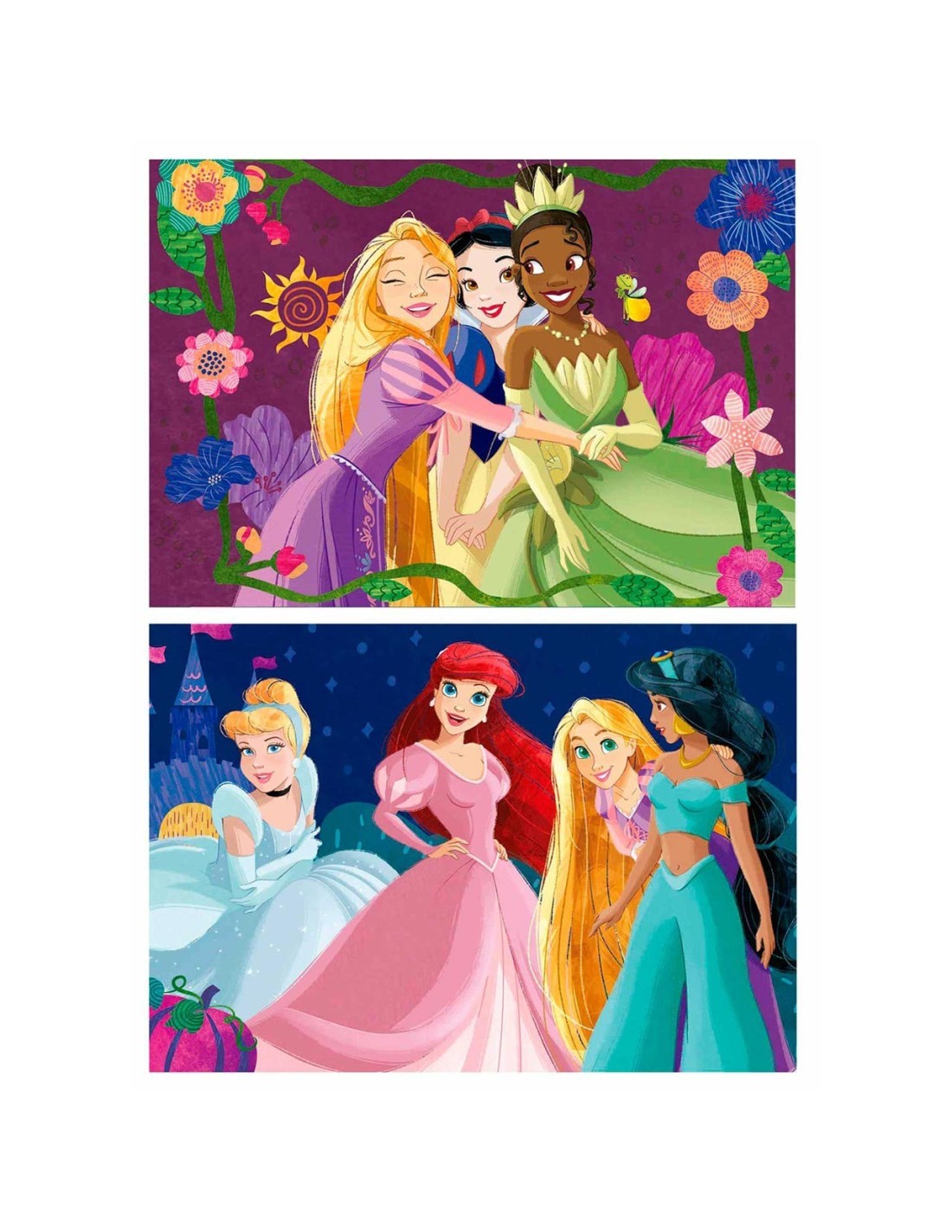Puzzle 2x50 Disney princess 19672 | DISNEY PRINCESS EDUCA | Juguetes ...
