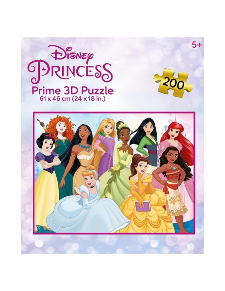 Puzzle 3D Lenticular 200 piezas Disnet Princess 20046 | DISNEY PRINCESS ...