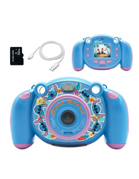 Cámara digital infantil Stitch DJ080D STITCH LEXIBOOK