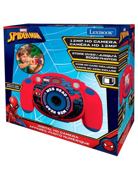 Cámara digital Spiderman DJ080SP SPIDERMAN LEXIBOOK