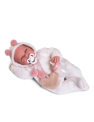 Muñeca recién nacida Carla peluche 33369 MUÑECAS ANTONIO JUAN