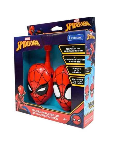 Walkie Talkies 3D Spiderman TW18SP MARVEL LEXIBOOK