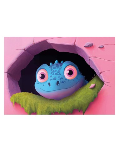 Puzzle Progresivo Simpáticos dinos 20-40-60-80 20222 EDUCA