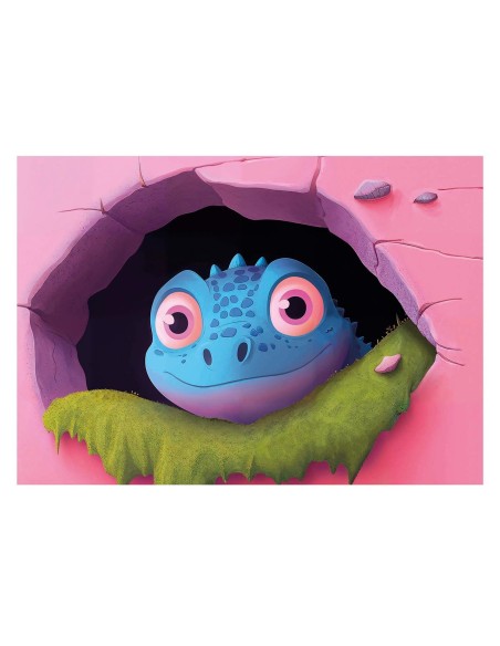 Puzzle Progresivo Simpáticos dinos 20-40-60-80 20222 EDUCA