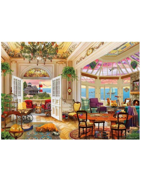 Puzzle 3000 piezas Vida en la costa 20332 EDUCA