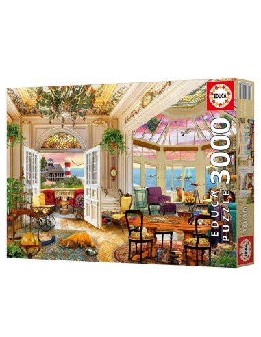 Puzzle 3000 piezas Vida en la costa 20332 EDUCA