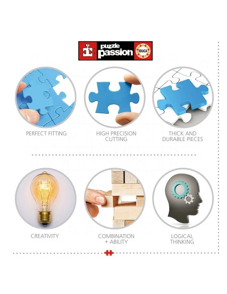 Puzzle 3000 piezas Vida en la costa 20332 EDUCA