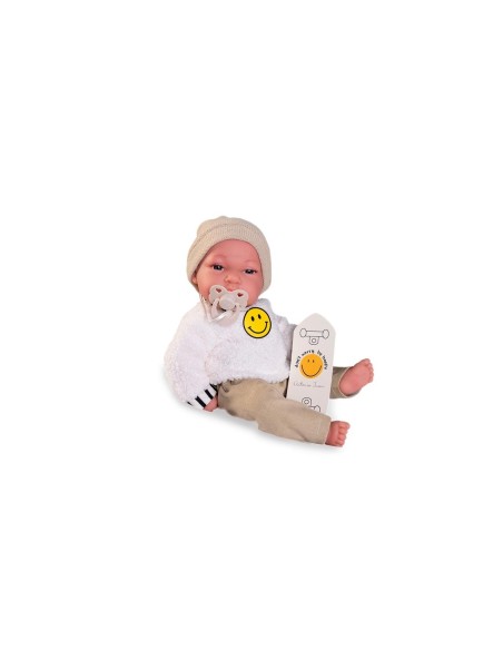 Muñeco Recién Nacido Baby Tonet Smile 60149 MUÑECAS ANTONIO JUAN