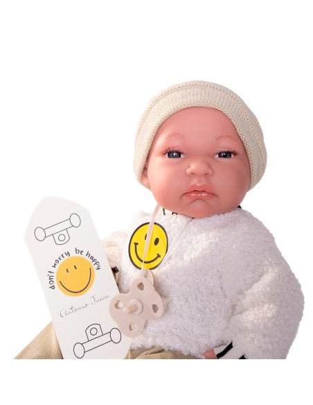Muñeco Recién Nacido Baby Tonet Smile 60149 MUÑECAS ANTONIO JUAN
