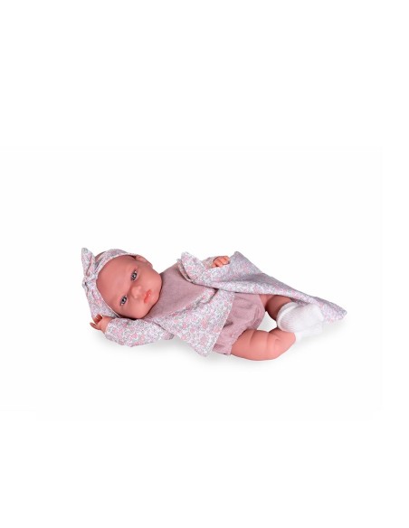 Muñeca Tufi con bolitas con babero 70402 MUÑECAS ANTONIO JUAN