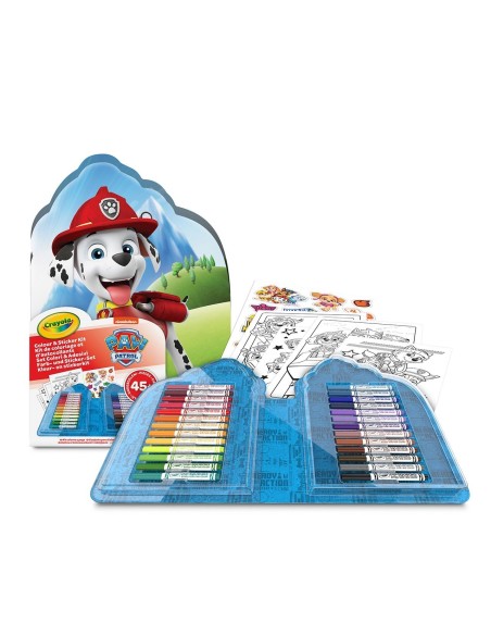 Maletín 45 piezas Patrulla Canina 04-0783 | PAW PATROL CRAYOLA ...