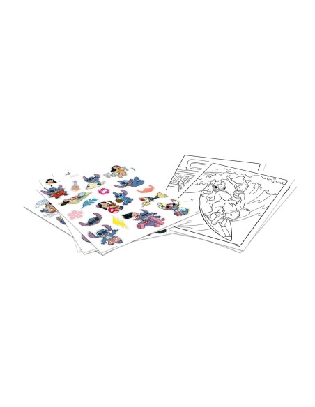 Libro para colorear con stickers Lilo y Stitch 04-0900 DISNEY CRAYOLA