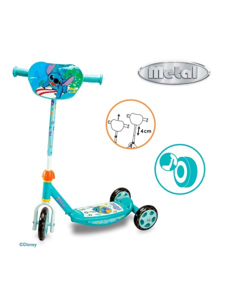 Patinete 3 ruedas Stitch 7600750917 DISNEY SMOBY