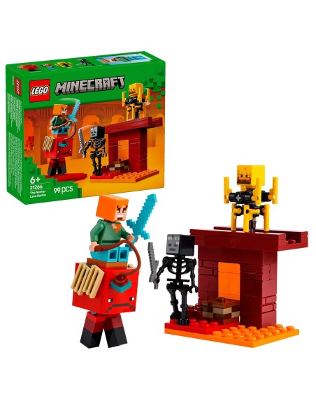 La batalla de lava del Inframundo 21266 MINECRAFT LEGO