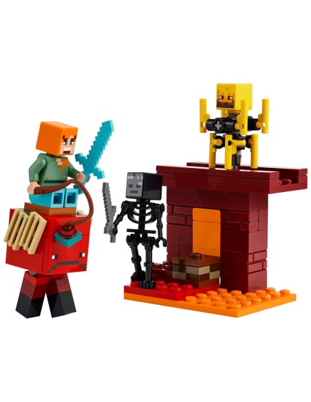 La batalla de lava del Inframundo 21266 MINECRAFT LEGO