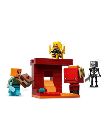 La batalla de lava del Inframundo 21266 MINECRAFT LEGO