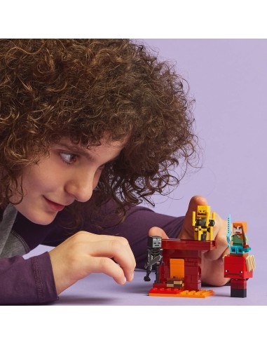 La batalla de lava del Inframundo 21266 MINECRAFT LEGO