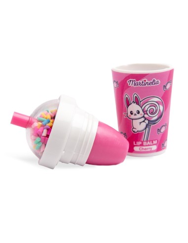 Lip Balm Straw Cup Yummy 90029 MARTINELIA