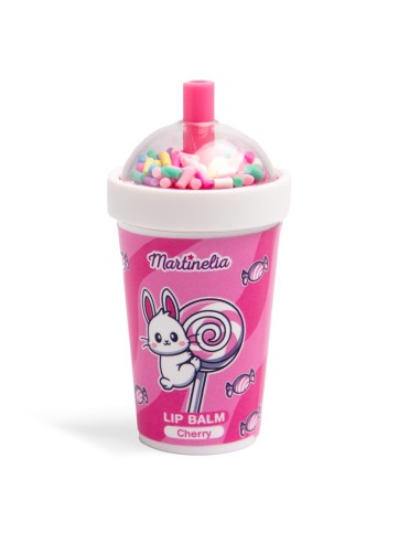 Lip Balm Straw Cup Yummy 90029 MARTINELIA