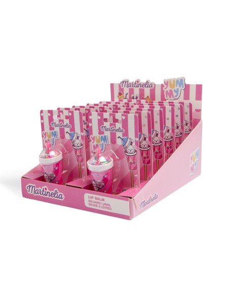 Lip Balm Straw Cup Yummy 90029 MARTINELIA