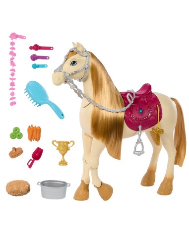 Caballo Barbie con sonidos HXJ42 BARBIE
