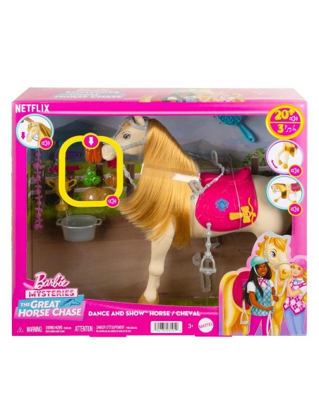 Caballo Barbie con sonidos HXJ42 BARBIE