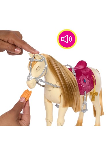 Caballo Barbie con sonidos HXJ42 BARBIE