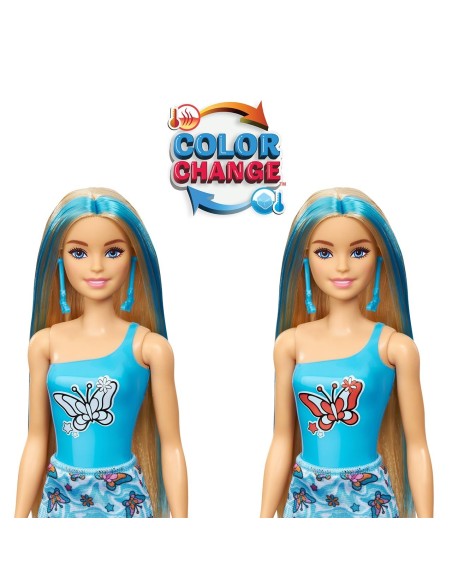 Muñeca Color Reveal Serie Ritmo Arcoíris HRK06 BARBIE